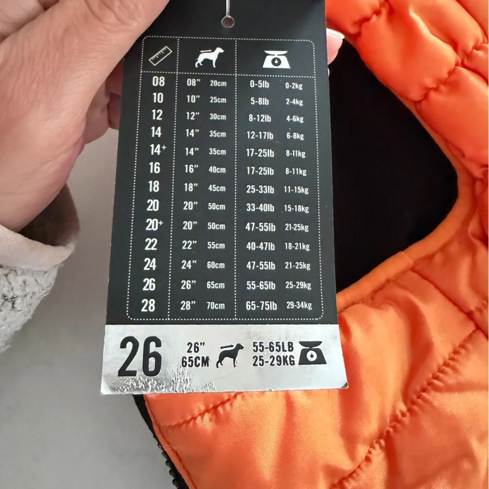 Canada Pooch Vibrant Orange Dog Coat